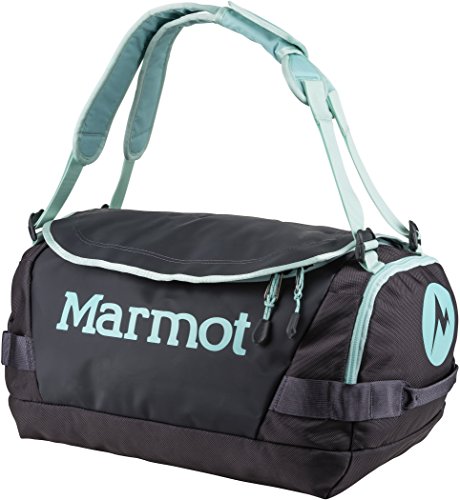 MARMOT Long Hauler Travel Duffel Bag, Small, Dark Charcoal/Blue Tint