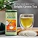The Republic of Tea - Ginger Peach Green Tea, 50 Tea Bags, Tin | Flavored Fruit Tea | Caffeinated