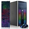 HP RGB Gaming Desktop PC, Intel Quad I7 up to 3.8Ghz,GeForce GTX 1660 Super 6G GDDR6, 16G, 1TB SSD, WiFi, BT 5.0, RGB Keyboard & Mouse, W10P64 (Renewed)