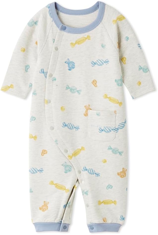 gelato pique(ジェラート ピケ) 【BABY】新生児キャンディ柄2WAYオールPBCO255357ユニセックスベビー