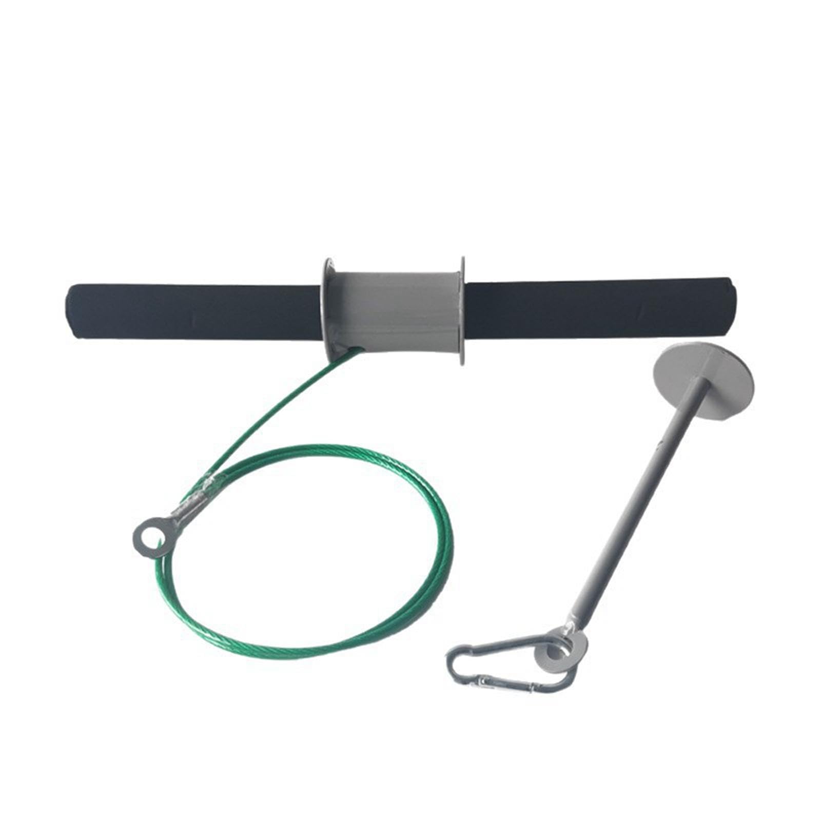 Rullo Polsi E Avambracci Attrezzo Rullo Avambraccio Rafforzatore Presa Allenatore Polso Fune Resistente alle Sollecitazioni E Maniglie Antiscivolo ADA