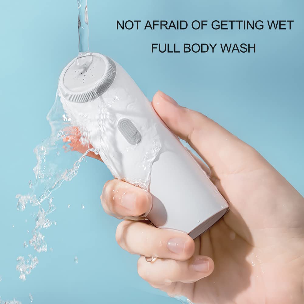 Bidet da viaggio portatile, spruzzatore portatile ricaricabile con bottiglia da 400 ml, 4 modalità di pulizia, impermeabile IPX7, senza BPA, detergente personale igienico