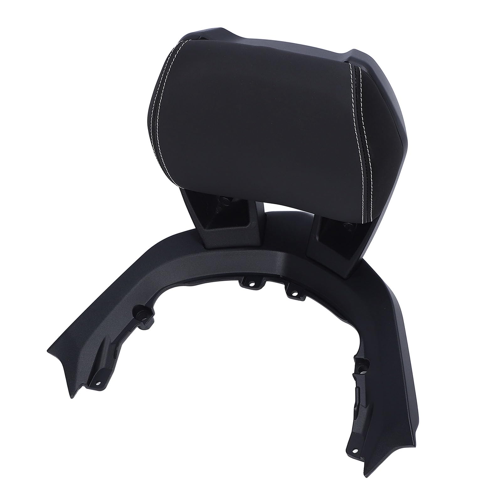 Garsent Respaldo Trasero para Pasajero de Motocicleta Sissy Bar para XMAX300, Almohadilla Acolchada Portaequipajes Compatible con X-MAX Xmax 300 X MAX300 XMAX300 2023 2024