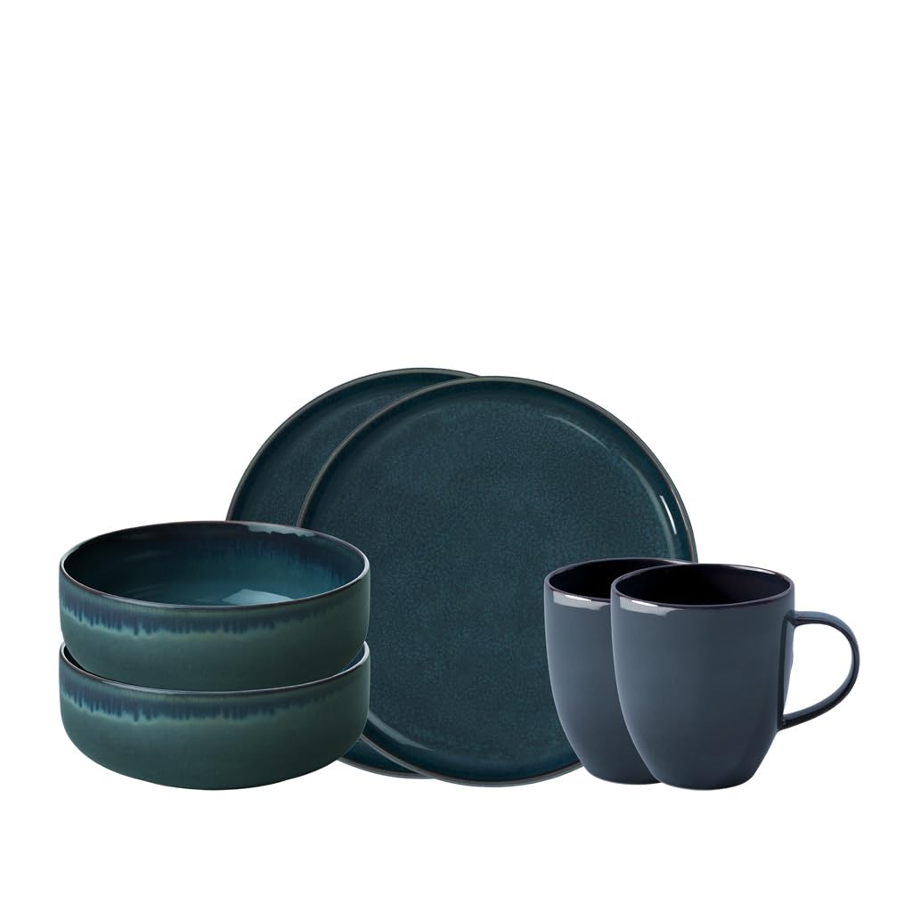 Villeroy&Boch crafted denimモーニングセット① like. by Villeroy & Boch - Crafted Denim Frühstücks-Set 6-teilig