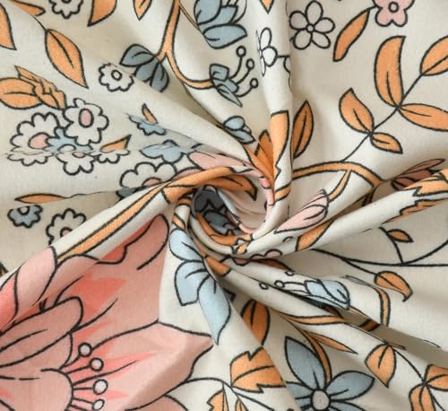 Image of IVAZA Ezyption Cotton Soft and Warm Mix N Match Bedsheet Set for Double Size Bed Soft Durable bedsheet with 2 Pillow Cover Pink Rose
