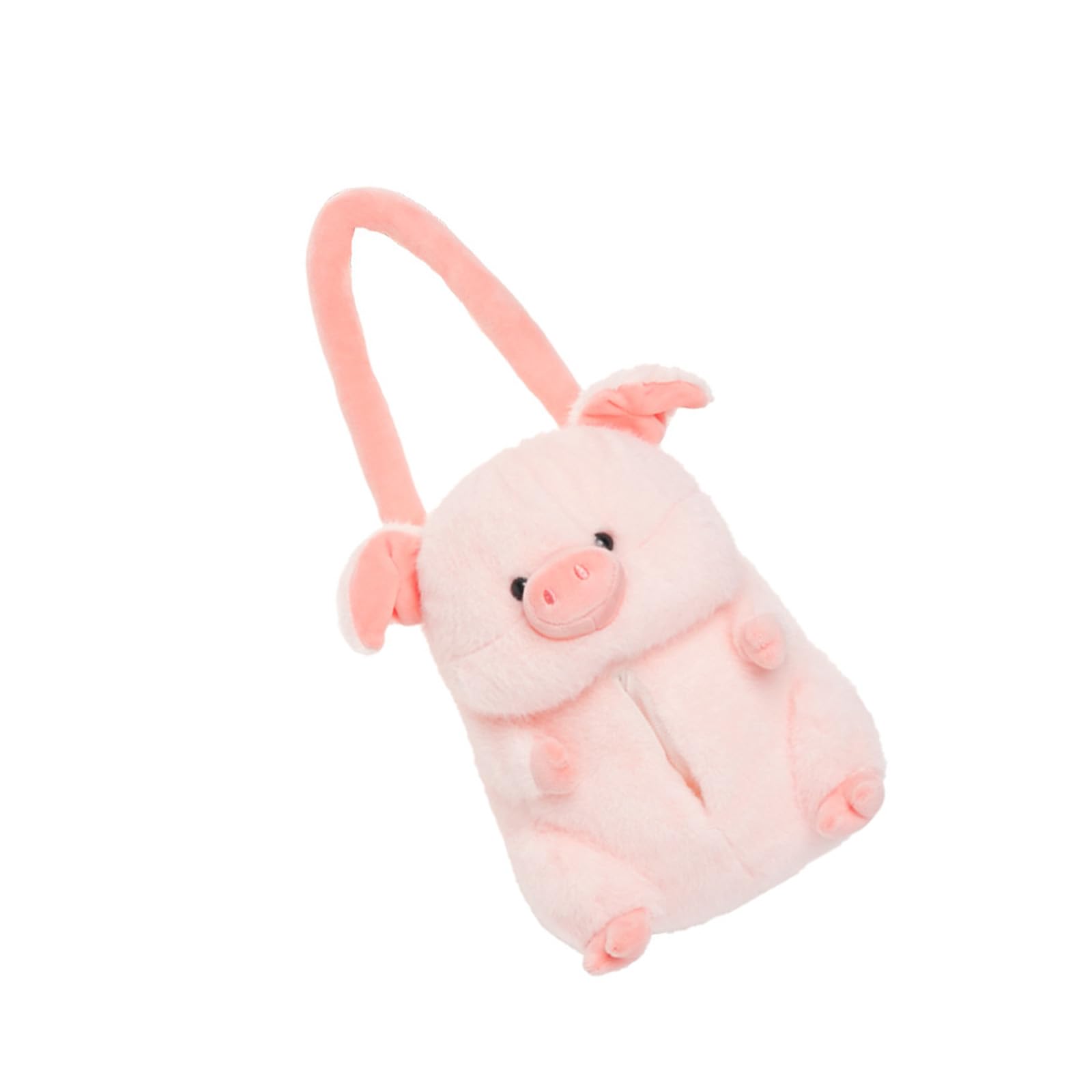 Xjdzineq Hanging Tissue Dispenser Paper Towel Holder Adorable Animal Shaped Organiser for Kids Room Decoration Space Saving Plush Tissue Dispenser