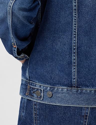 Image of American Eagle Men Blue Denim Trucker Jacket