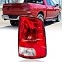 RAPOOSANS Tail Lights Assembly for 2009-2018 Dodge Ram 1500 2500 3500 Tail Light Lamp Replacement with Bulbs - Passenger Side