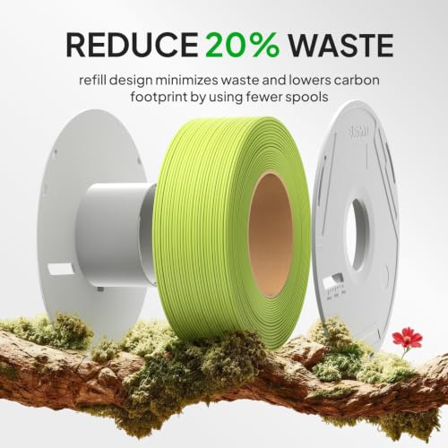 Image of ELEGOO Reusable Filament Spool, Detachable Reel Holder for Refill Filament Easy Installation Fits PLA /PETG /ABS, Compatiible with Most FDM 3D Printers