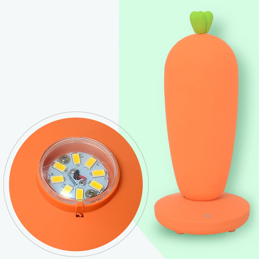 Linda luz nocturna for niños, luz nocturna recargable de silicona for bebé, decoración de habitación Kawaii, luces nocturnas for niños pequeños, lámpara for niños, regalo, lámpara de noche creativa y