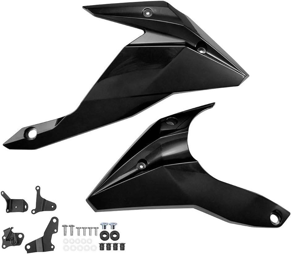 Motorcycle Belly Pan Engine Guard for Z500 2024 2025 2026 Z400 2018-2024 Lower Fairing Spoiler Chassis Protection (Black)
