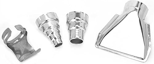 Miniatura 6 de Kit de pistola de calor, 4 boquillas de aire para pistola de calor, kit eléctrico, accesorios industriales, envoltura retráctil para soldadura de