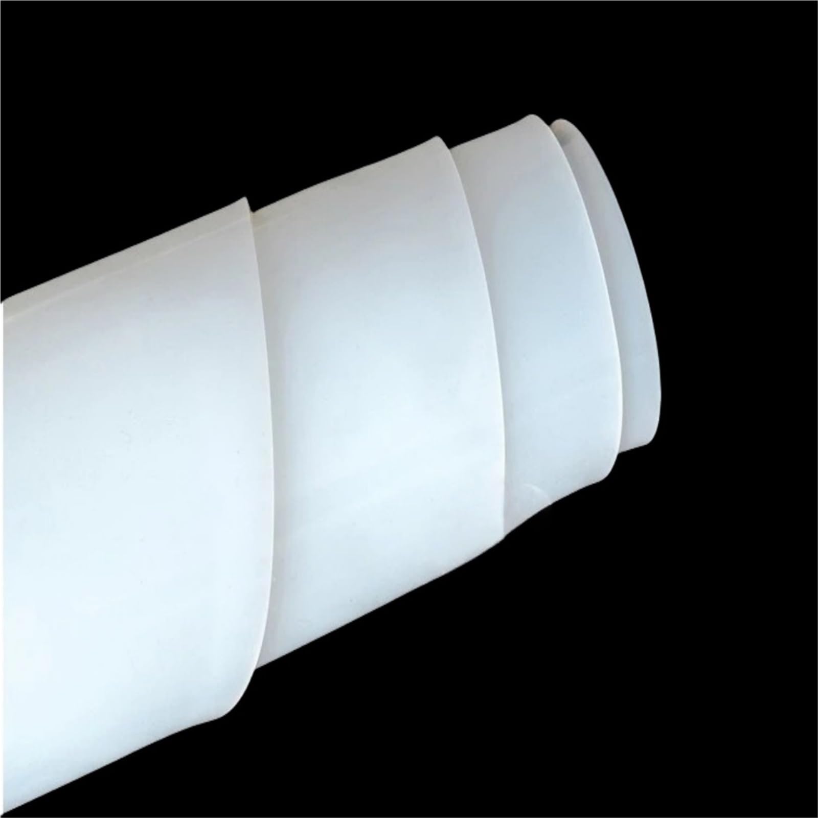 Maty silikonowe do rękodzieła, Arkusze silikonowe półprzezroczyste o grubości 0,1-3 mm i wymiarach 500 x(500x500x0.1mm)