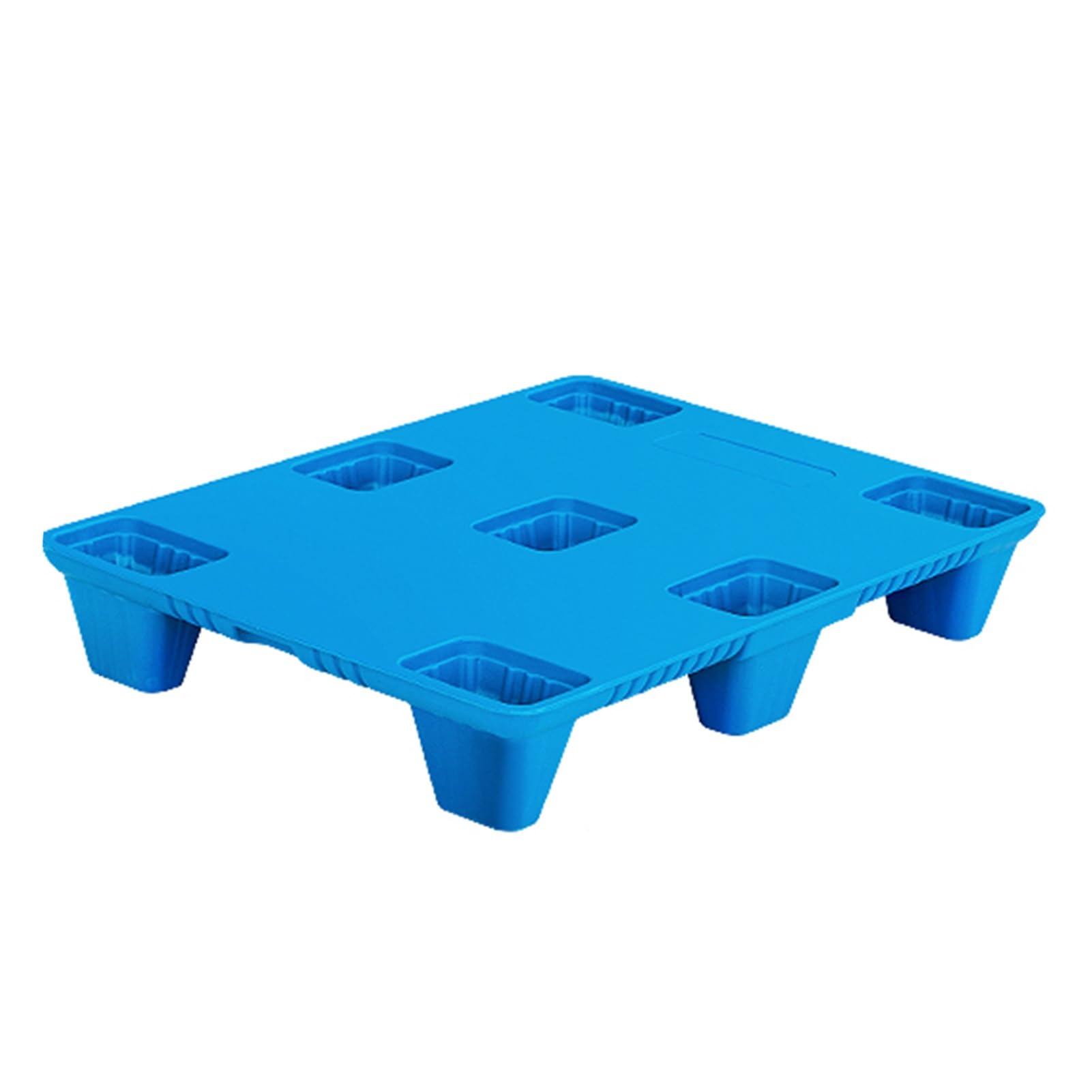 GOCHUSX Plastic Pallets, Lightweight Floor Pallets, Spliceable Outdoor Breathable Grid Platform for Garage Warehouse Supermarket Basement Storage(60x80x13cm-2PCS)