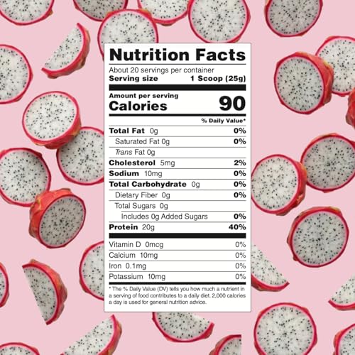 Image of Myprotein Clear Whey Isolate Protein Powder, 15 Servings (0.8lbs) Tropical Dragonfruit, 20g Protein per Serving, Naturally Flavored Drink Mix, Daily Protein Intake for Superior Performance