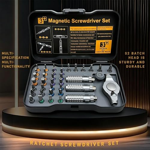 Kit de réparation de précision 39 en 1 avec tournevis multi-compact - 6
