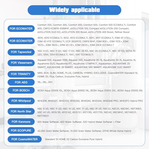 Repuesto para ablandador de agua Bottlestalk compatible Morton y Kenmore miniatura 5