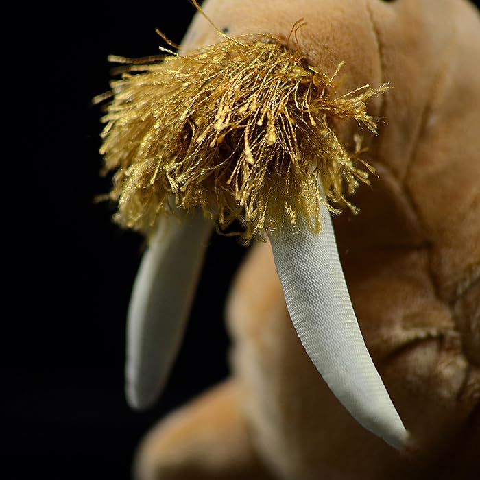 lilizzhoumax Walrus Plush Toy 30cm/12inch Cute Realistic Stuffed Wild Arctic Animals Super Soft Amphibians Home Decoration Perfect Playtime Companions Gift for Kids Boys Girls - Image 2