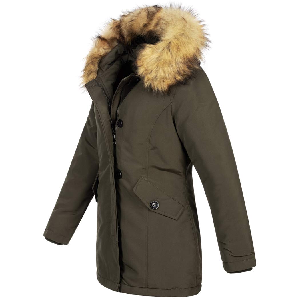 Elara Parka Invernale da Donna Cappotto Chunkyrayan