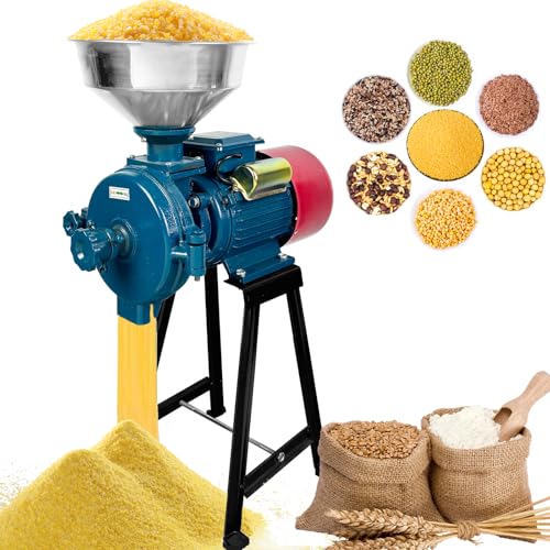PRIJESSE 3000W Grain Mill Grinder