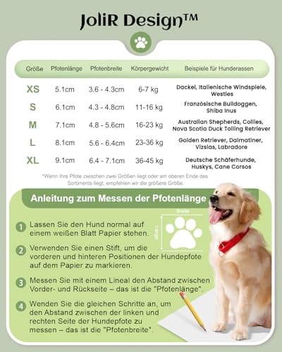 Hundeschuhe Pfotenschutz Outdoor – Hundeschuhe Wasserdicht, einfach an- und auszuziehen, atmungsaktiv, rutschfest, leicht zu reinigende Hundestiefel für Sommer Hitze und Winter Schnee (Olive, XS)