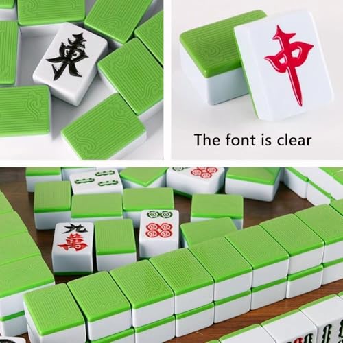 Accesorios para mesa de Mahjong automática: 144 fichas miniatura 4