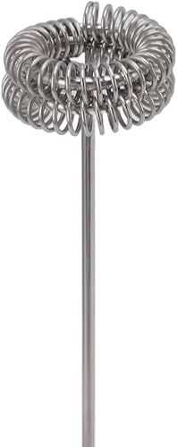 Miniatura 8 de Espumadores de leche eléctricos de mano, mezclador de bebidas, batidor de bebidas, mini espumador de acero inoxidable, espumador de leche para café