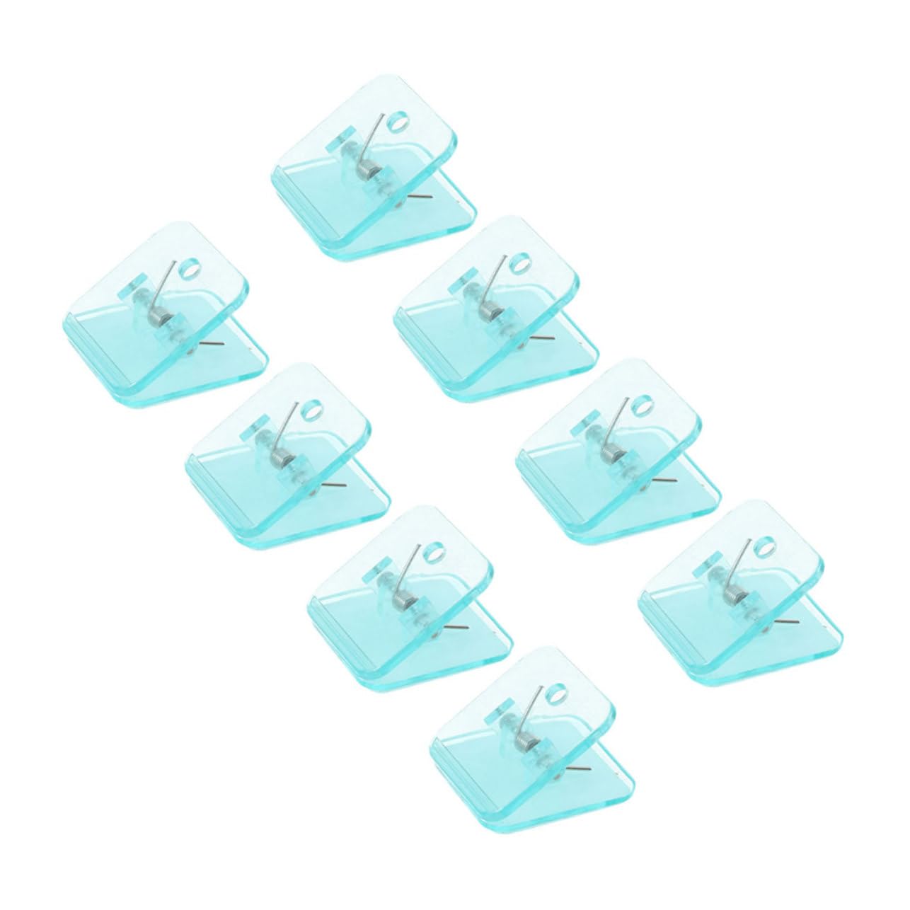 FONDOTIN Dog Pee Pads Extra Large 8pcs Potty Training Pad Holder Puppy Training Cat Toilet Mount Clip Non-Slip Invisible Support