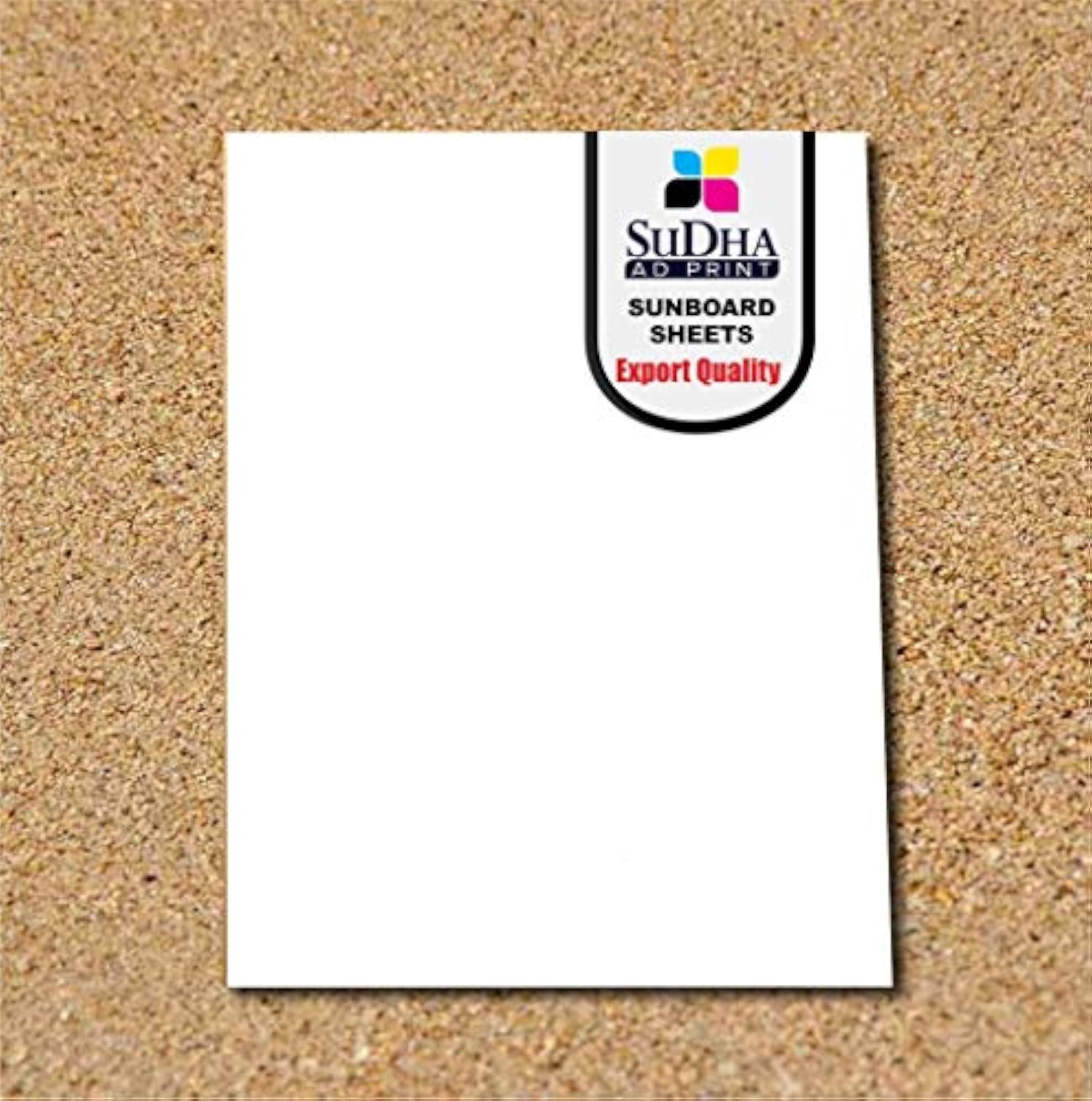 4MM Sunboard PVC Foam Board - Pack of 4 Sheets