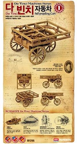Academy Plastic Model Kit - Da Vinci Machines Self-Propelling Cart (#18129)