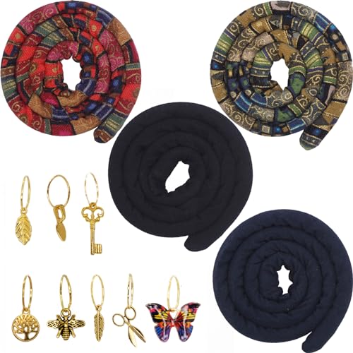 Spiral Lock Hair Tie 4-Pack