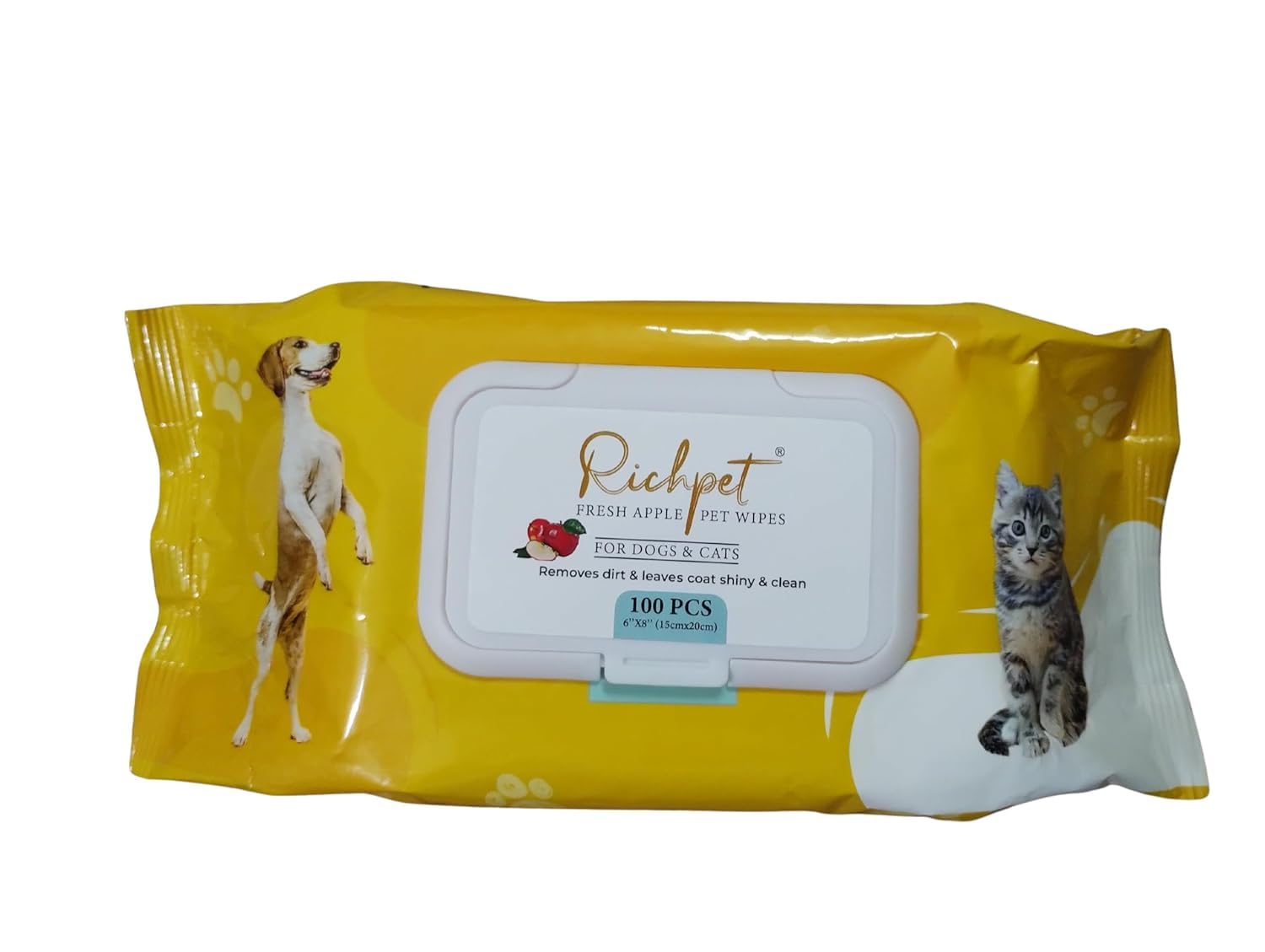 Medilogy Biotech Rich Diet Pet Wipes for Dogs and Cats � Cleans Face, Ears, Body and Eye Area � Super Convenient, Ideal for Home or Travel-100 Count (B09ZC83X4T) Amazon Price History, Amazon Price Tracker