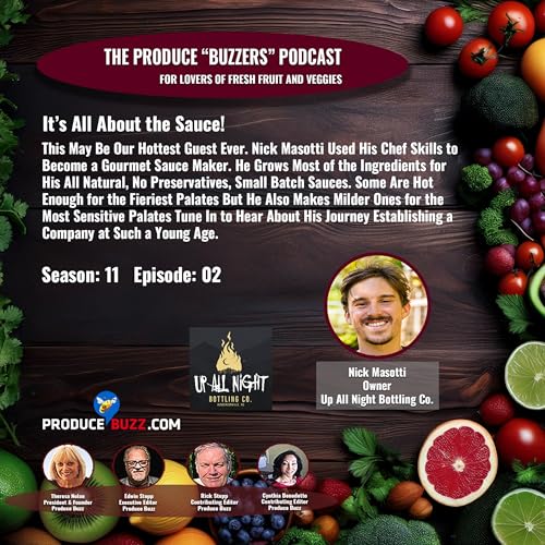 It's All About the Sauce: Nick Masotti of Up All Night Bottling Company Podcast Por arte de portada