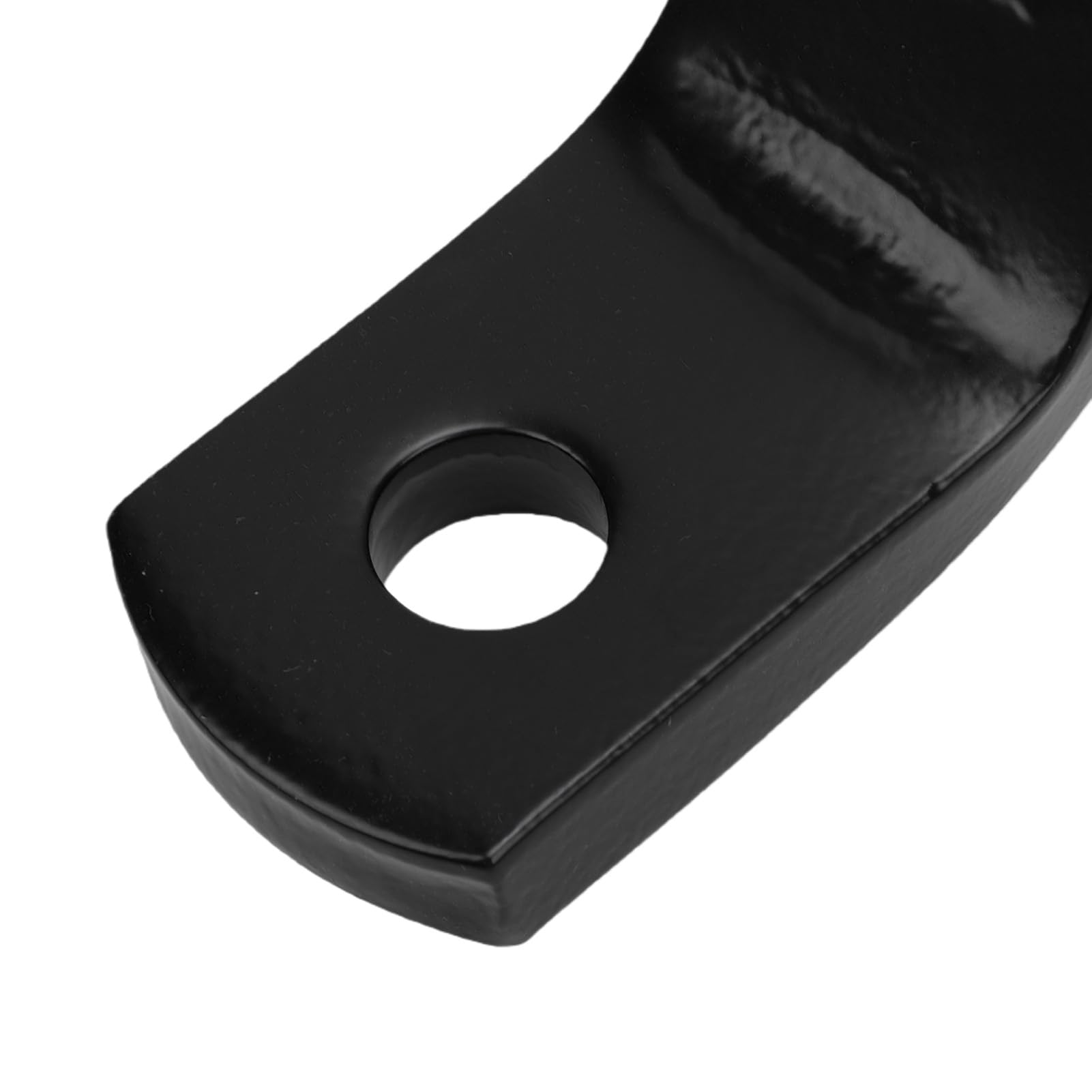 Akozon Montaje de Bola de Enganche de Remolque de Acero Al Carbono, Caída de 4 Pulgadas, Recubrimiento en Polvo Negro, con Receptor de 2 Pulgadas para Remolque de Carga de Barco