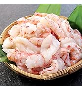 まぐろ処一条 訳あり 赤エビ むき身 1kg 冷凍 お刺身 生食 不揃い 背ワタ処理済 お中元 お歳暮 敬老の日 帰省 年末 年始 【akm】《ref-akm1》[[赤エビ剥き身1kg]