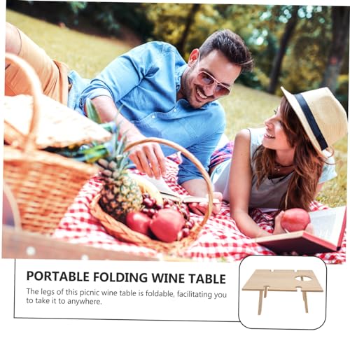 Table Pliable Extérieur : Finis les Verres Renversés en Pique-Nique ! - 4
