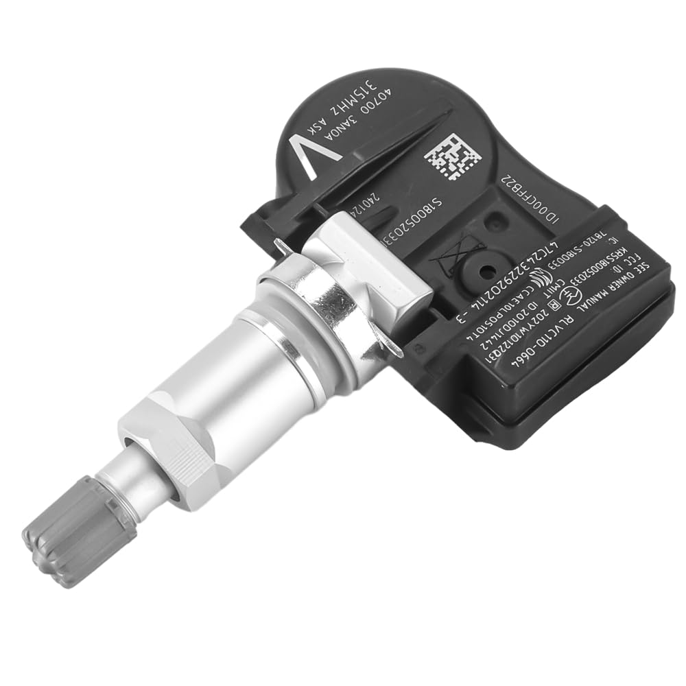 315MHz TPMS Sensor, Tire Pressure Monitoring System Sensor - Compatible for Nissan Altima Frontier Maxima Sentra Versa - Replace Part 40700-3AN0A