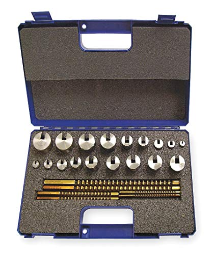 Hassay Savage 15440 #40 Metric Assortment (24 pieces) with 2 mm to 8 mm Keyway Range and Case