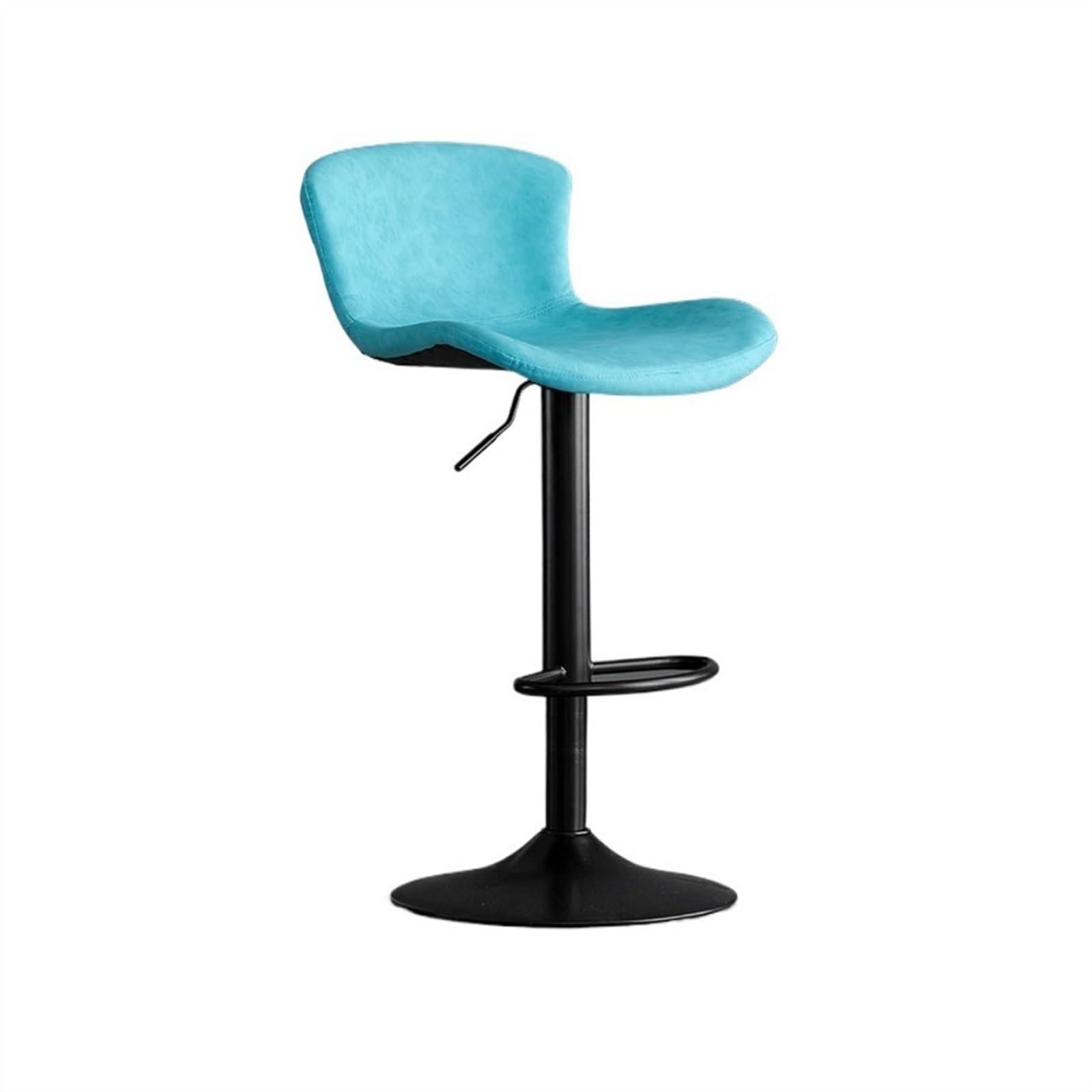 Eines F Home Bar Urniture (60-80Cm) Ashion Lift Simple Bar Stool Modern Household High Stool Light Luxury Backrest Iron Swivel Chair Counter Barstool(F)