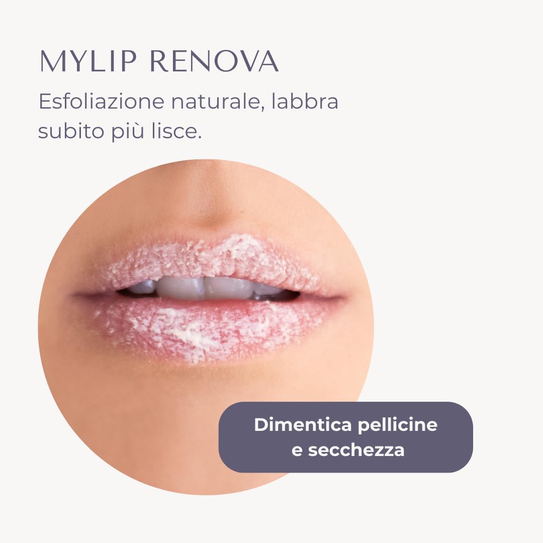 MyLip Renova Gentle Smoothing Lip Scrub MyRoutine by Dr. Maurizia Furno, 15 ml (Pack of 1) - Image 2