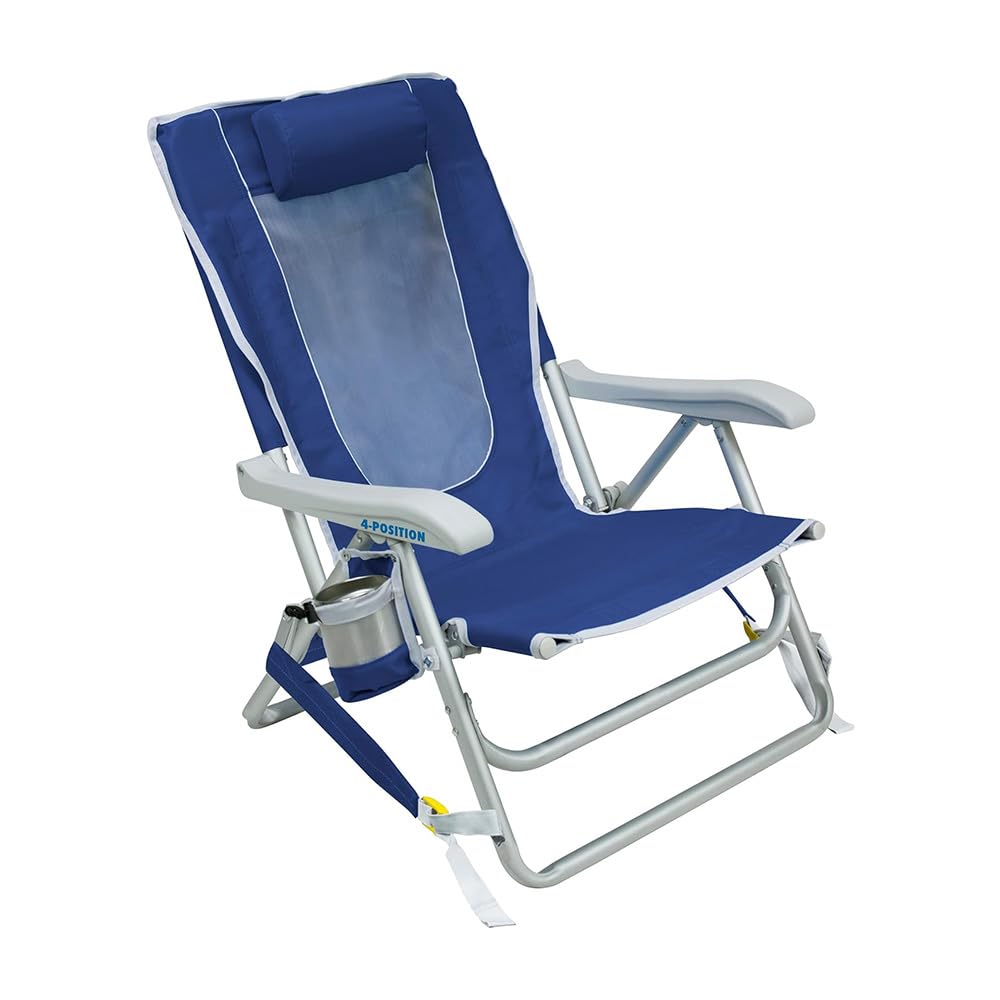 GCI Outdoor Waterside Reclining Portable Backpack Beach Chair