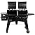 PIT BOSS Navigator Series Combo Grill - Wood Pellet & Propane - 1084 sq. in. - Black