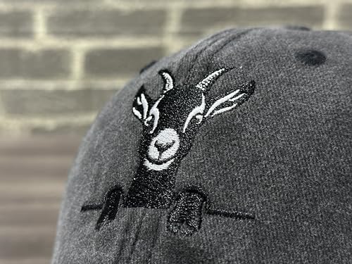 Image of Farm Animal Baseball Cap for Men Women, Goat Donkey Horse Pig Hat | Farm Life Inspiration, Classic Baseball Cap Design, Breathable Cotton Fabric, Secure Adjustable Buckle