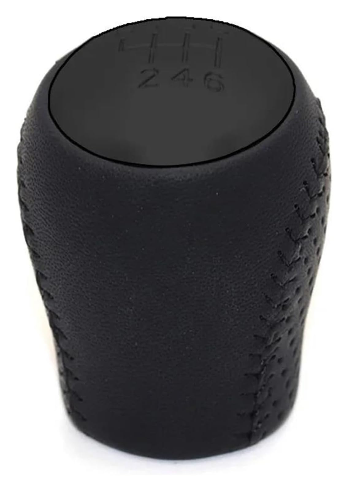 TRASH BIN Car Gear Shift Knob for Nissan for Qashqai J10 for X-Trail T31 Gear Shift Knob Boot Lever Gaitor Shifter Dust Jacket(Knob Black)