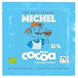 Becks cocoa™ Michel – Premium Bio-Kakaopulver vegan & nicht alkalisiert, perfekt als Heiße Schokolade für Kinder und Erwachsene – 25 g Sachet