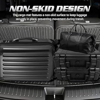 Compatible with Hyundai Palisade 2026 (Only Hybrid)(7 Seats) Floor Mats & Cargo Liner Full Set,All Weather Protection,Anti-Slip TPE Floor Mats & Trunk Mat for Hyundai Palisade Accessories