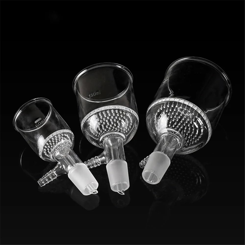 1 szt. 35 ml 60 ml 100 ml 150 ml 250 ml 500 ml 1000 ml 2000 ml 24# Laboratorium Szkło ssące ze szklaną płytką perforowaną (500ml)