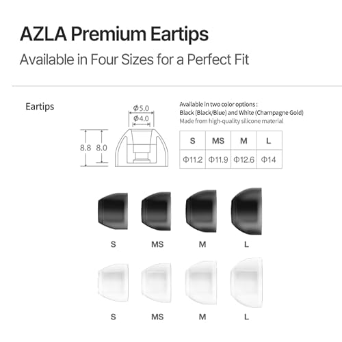 【VGP2026金賞】AZLA TRINITY Blue [3層レイヤー構造振動板/8mm発展型ARDドライバー搭載 有線イヤホン] 超低歪サウンド カナル型 120cm L字プラグ アルミ筐体 SednaEarfit T 4サイズ/キャリングポーチ付属 音楽/映画/ライブ配信/ゲーム/ASMR【AZL-TRINITY-ST-BLU】