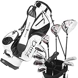 WORLD EAGLE F-F-01α クロス クラブセット 11本 右用/S バッグ:F-01α白 初心者 経験者