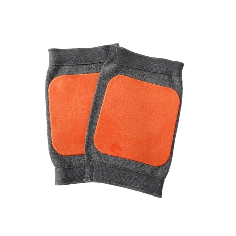 Cotton Knee Pads for Warmth Men's Women's Sports Cold Proof Fleece Protective Gear